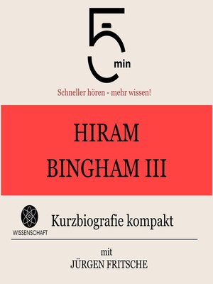 cover image of Hiram Bingham III.